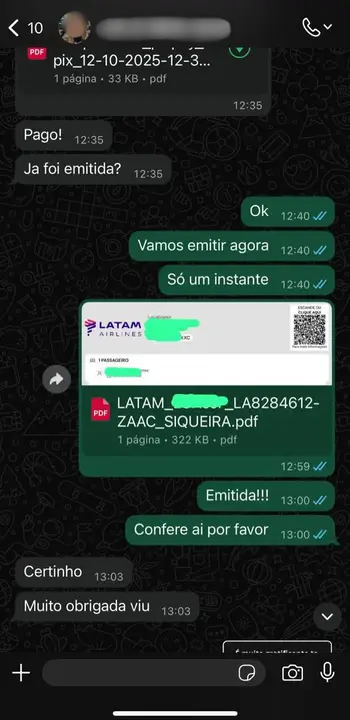 Depoimento - Emissão LATAM